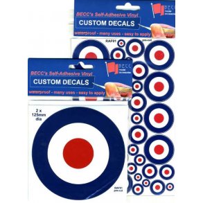 Royal Air Force Roundel type D fra 1970, multisize