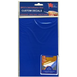 Vinyl Selvklbende 580 x 135 mm, Bl hjglans