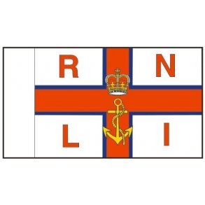 RNLI Flag, Periode: Nu. Strrelse F - 100 mm