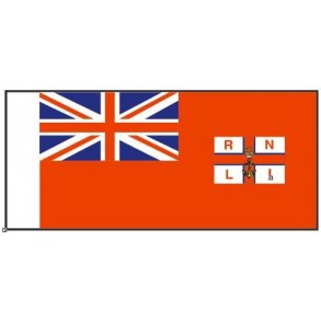 Red Ensign with RNLI Flag. Strrelse F - 100 mm