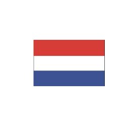Hollandsk flag, strrelse C - 38 mm
