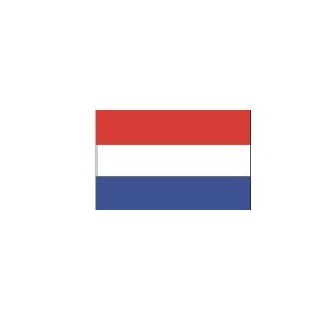 Hollandsk flag, strrelse C - 38 mm