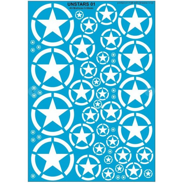 UN Stars and Circles 5 - 50 mm