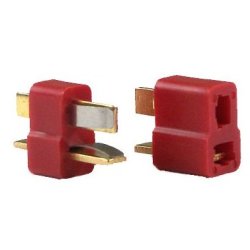 Y-kabel med Deans-stik og sikringsholder