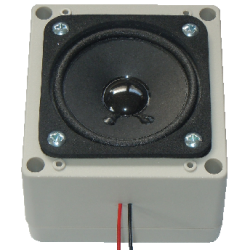 Hjttalerkasse i kunststof