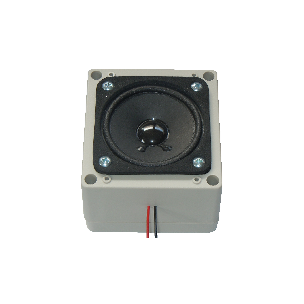 Hjttalerkasse i kunststof