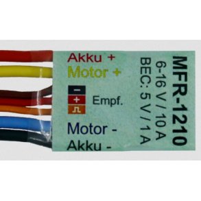 Mini-fartregulator MFR-1210