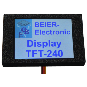 TFT display 49 x 37 mm (2,40 tommer)