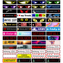 TFT display 55 x 15 mm (2,25 tommer)