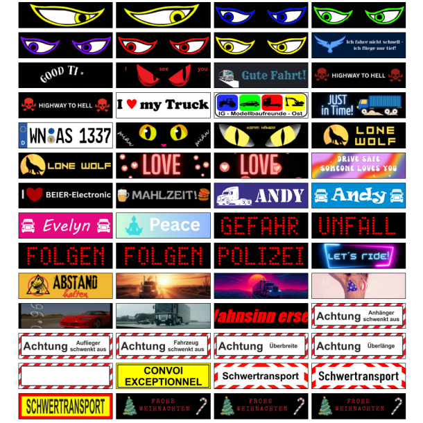 TFT display 55 x 15 mm (2,25 tommer)