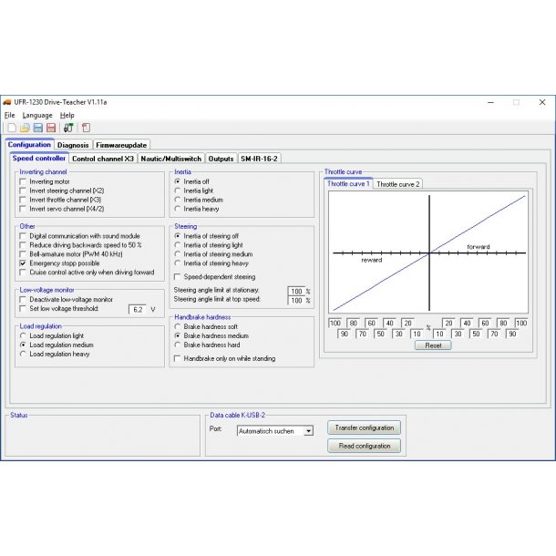 Fartregulator UFR-1230-Dobbelt