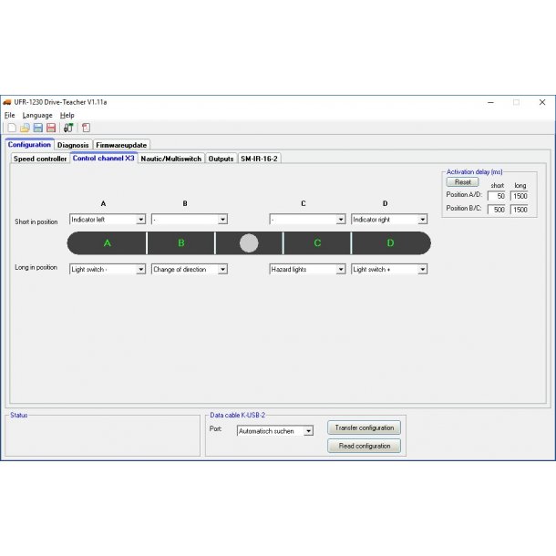 Fartregulator UFR-1230-Dobbelt