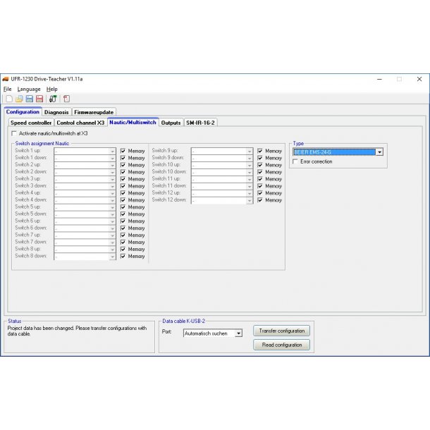 Fartregulator UFR-1230-Dobbelt