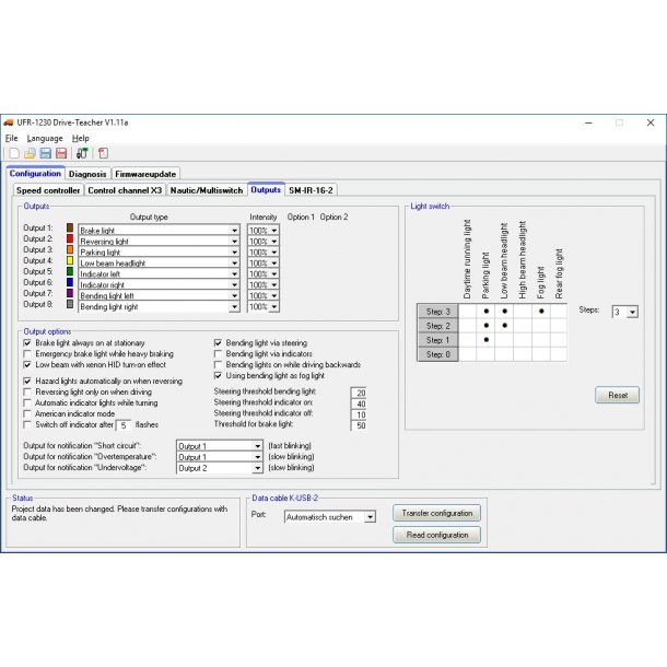 Fartregulator UFR-1230-Dobbelt