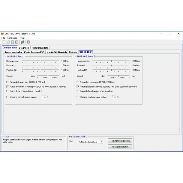 Fartregulator UFR-1230-Dobbelt