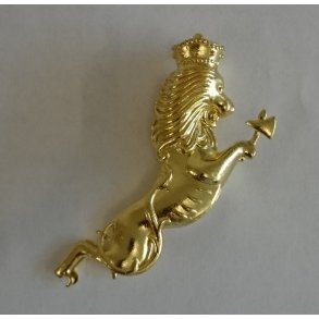 Galionsfigur i messing til Norske Lve