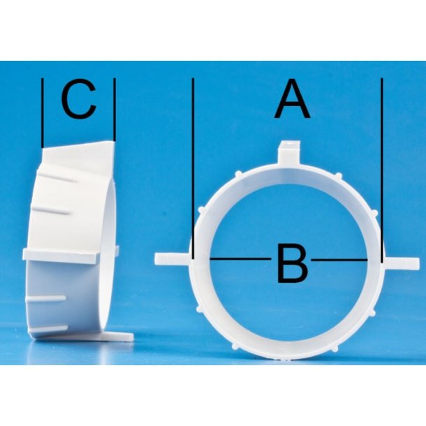 Kortdyse 64/61 mm (konisk), st med 2 stk.