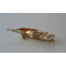 Galionsfigur i messing til Fregatten Jylland