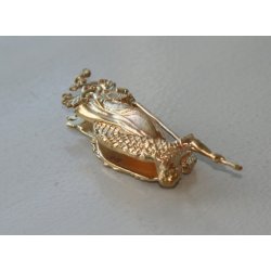 Galionsfigur i messing til Fregatten Jylland