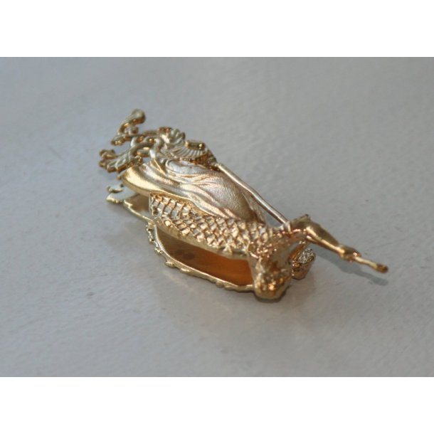 Galionsfigur i messing til Fregatten Jylland