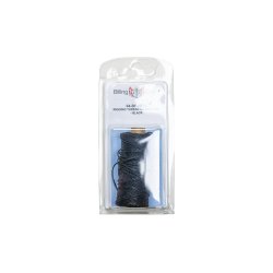 Rigningstr�d �0,80 mm x 30 meter - SORT