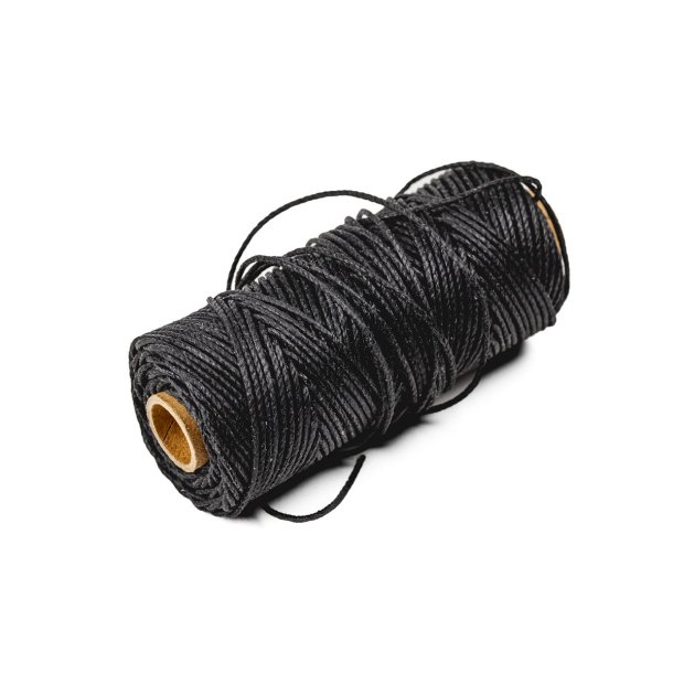 Rigningstr�d �1,00 mm x 30 meter - SORT