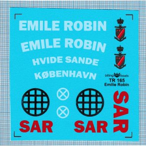 Emile Robin, overf�ringsm�rker