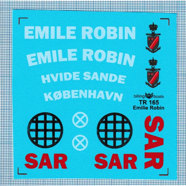 Emile Robin, overf�ringsm�rker