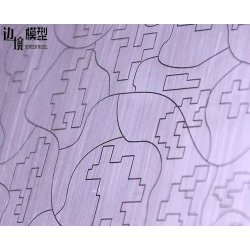 Skabelon i rustfrit stl til moderne camouflage