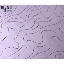 Skabelon i rustfrit stl til moderne camouflage