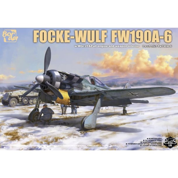 Focke-Wulf Fw 190A-6, skala 1/35