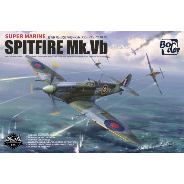 Supermarine Spitfire Mk.Vb, skala 1/35