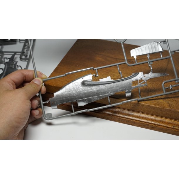 North American P-51D Mustang (fabriksmalet), skala 1/35