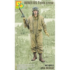 WWII US Tank Crew, skala 1/16