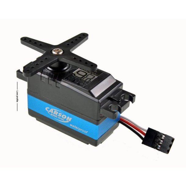 Low-Profile Servo CS-6 Waterproof MG / 6kg / JR
