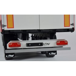 3-akslet Fliegl gardintrailer (rd) til Tamiya lastbiler