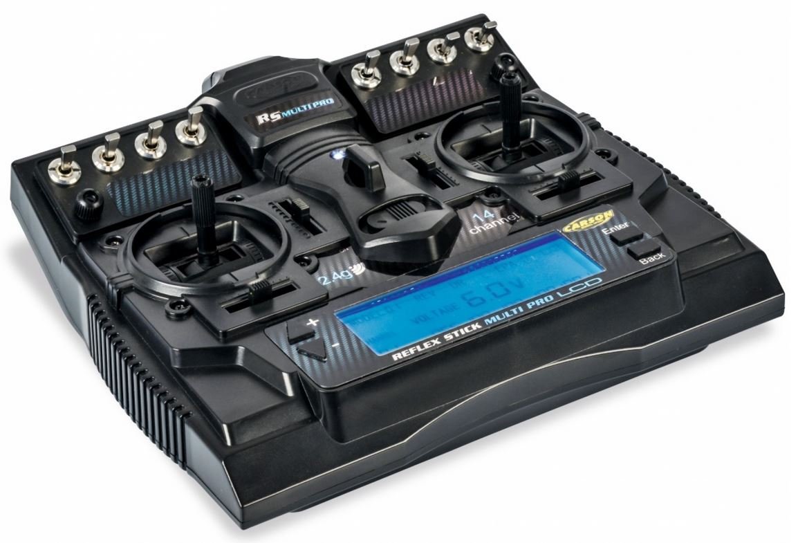 Reflex Stick MULTI PRO 14-kanal radioanlæg 2,4 GHz