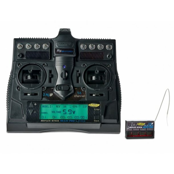 Reflex Stick MULTI PRO LCD 14-kanal radioanlg 2,4 GHz