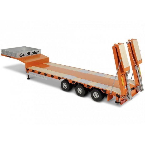 3-akslet Goldhofer Low Load trailer til Tamiya lastbiler
