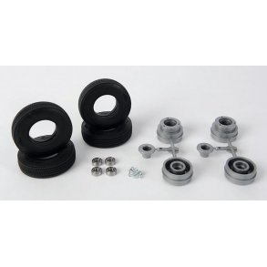 Low-load trailer hjulst med kuglelejer