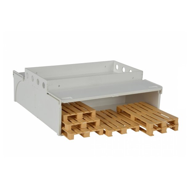 Palleskab med 6 europaller, skala 1/14