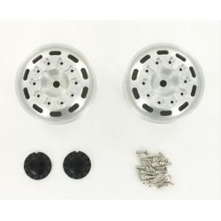 Aluminiumsflge med lange huller, til alm. dk (foraksel med trk), 2 stk.