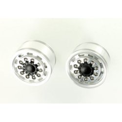 Aluminiumsflge med lange huller, til brede dk (foraksel med trk), 2 stk.