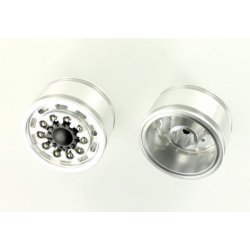 Aluminiumsflge med lange huller, til brede dk (foraksel med trk), 2 stk.