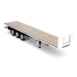 3-akslet flatbed trailer (v3)