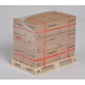 Europalle med varer fra Würth, skala 1/14