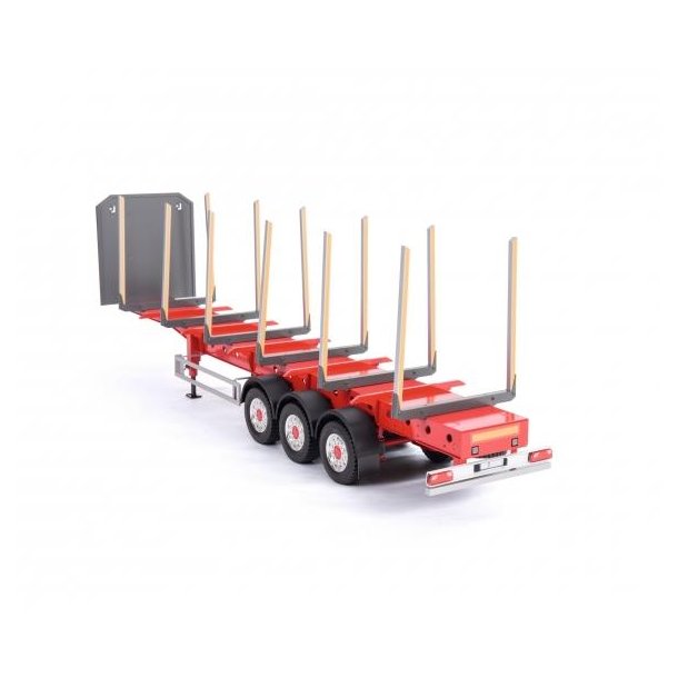 3-akslet tmmer-trailer til Tamiya lastbiler