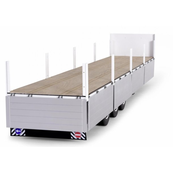 Konverteringsst til 3-akslet flatbed trailer (v3)