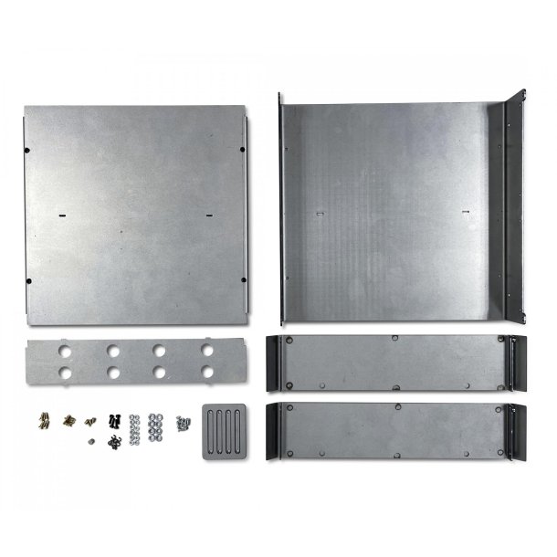 Palleskab med 6 paller, udfrt i stl