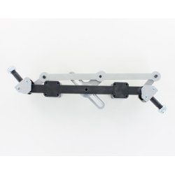 Styrebar aksel til blokvogn med svanehals